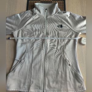 The North face women's jacket size L, white color